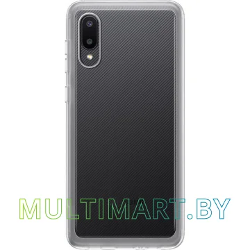 Чехол Samsung Clear Cover для Galaxy A02 (прозрачный)